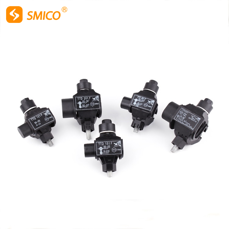 Conector de perfuração de isolamento TTD281F para cabo elétrico de baixa tensão