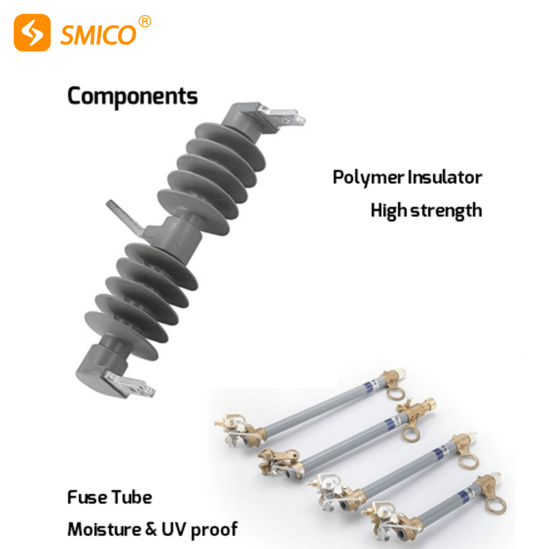 Disjuntor fusível de proteção de polímero 24kV 27kV